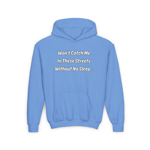 Carolina Blue Youth “Won’t Catch Me” Hoodie