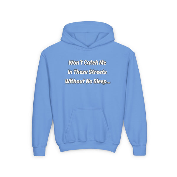 Carolina Blue Youth “Won’t Catch Me” Hoodie