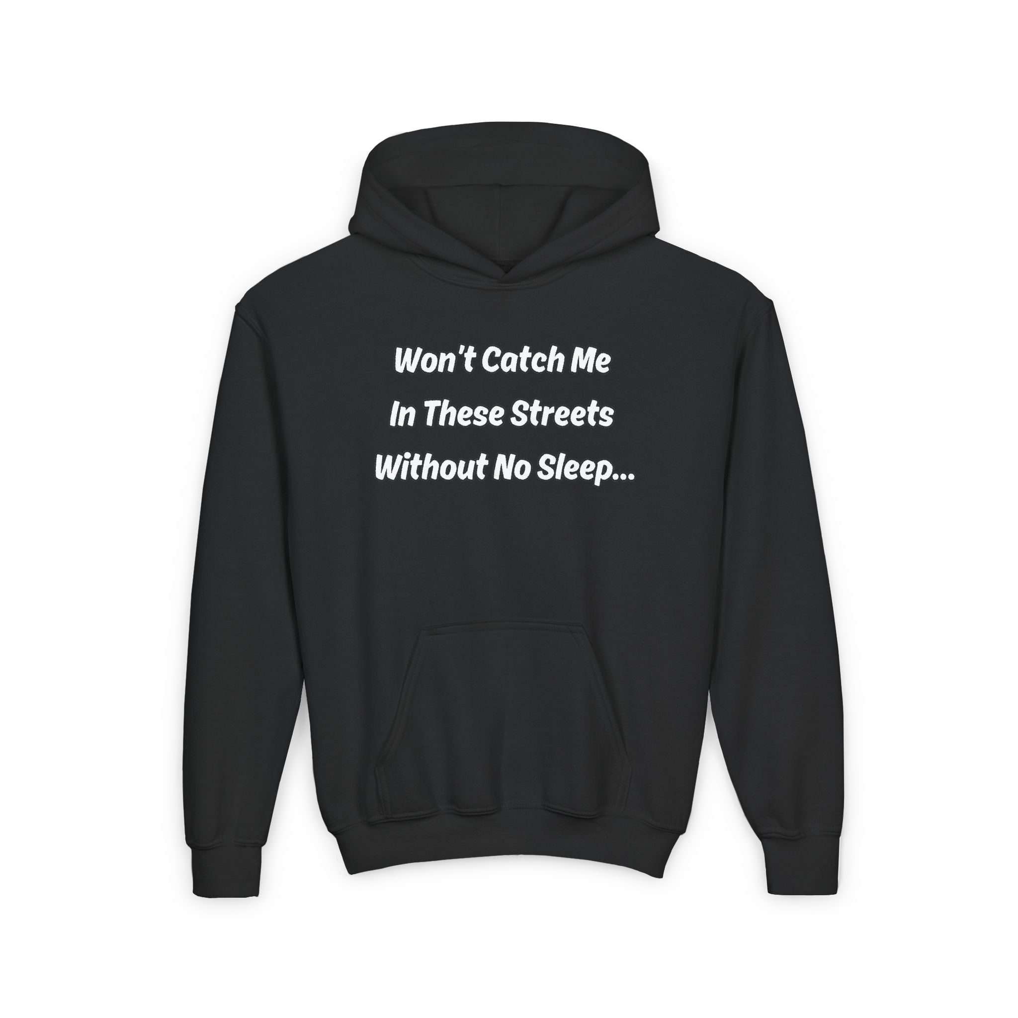 Black Youth “Won’t Catch Me” Hoodie