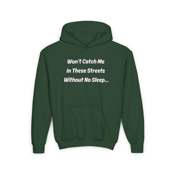 Forest Green Youth “Won’t Catch Me” Hoodie