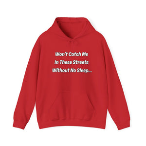 Red Adult “Won’t Catch Me” Hoodie